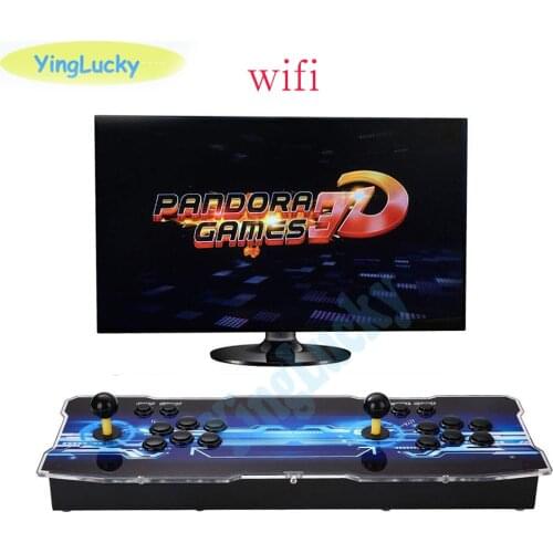 3D Pandora Game 8000 in 1 Multi-game Board arcade Joystick Arcade Console WIFI Online Download Games 3D PC Gamepad controlle