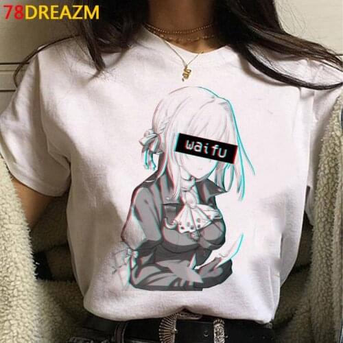 Kawaii Japanese Anime Violet Evergarden T Shirt Women Summer Tops Cartoon Graphic Tees Fashion Harajuku Manga T-shirt Female