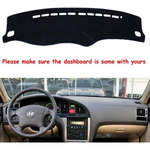 Anti-UV Dashboard Dash Mat Pad DashMat Sun Shade Instrument Protect Carpet For Hyundai Elantra 2000-2006 Car Styling Accessories