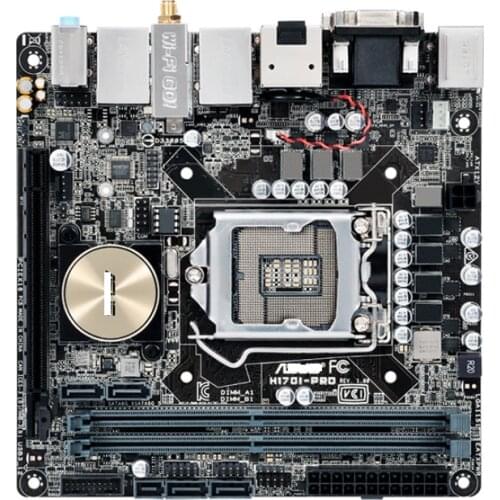Used Desktop Motherboard Asus H170I-PRO Motherboard socket LGA 1151 DDR4 mainboard on sales