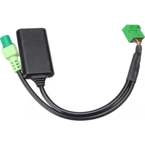 MMI 3G AMI 12-pin Bluetooth AUX Cable Adapter Wireless Audio Input For Audi Q5 A6 A4 Q7 A5 S5