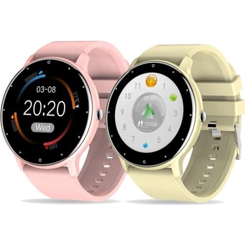 2021 New Fashion Smart Watch Ladies Heart Rate Blood Pressure Multifunctional Sport Watch Men Woman Waterproof Smartwatch Women