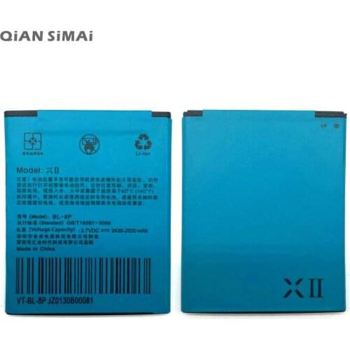 New High Quality 2500mAh LI-ion Battery For UMI X2 UMIX2 VOTO X2 V5 DNS S5002 BL-8P Batterie+ Tracking Code