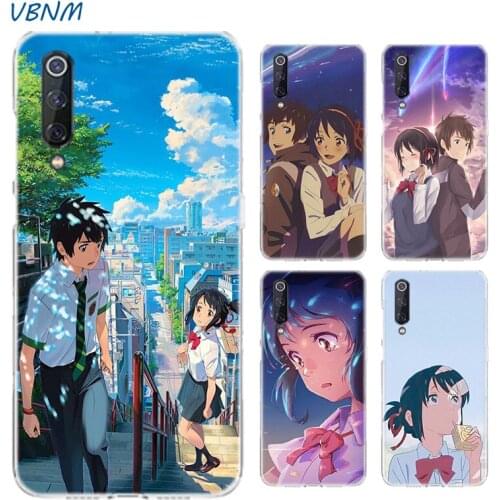 Kiminonawa Your Name Anime Riverdale Silicone Phone Case For Xiaomi Note 10 9 8 lite A3 5X 6X CC9 CC9E 9SE 8SE 9T F1 Bags Cover