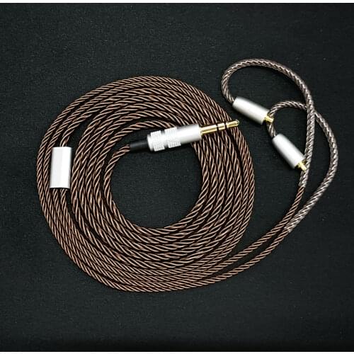 For shure SE535 846 Earphone Replacement Cable MMCX UE900 LZ A3 4 5 6 Headset Eadphones Wire