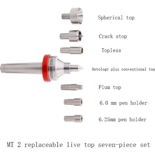 Woodworking Wood Rotary MT1, MT2 Live Thimble, Replacement Thimble, Woodworking Lathe Accessories
