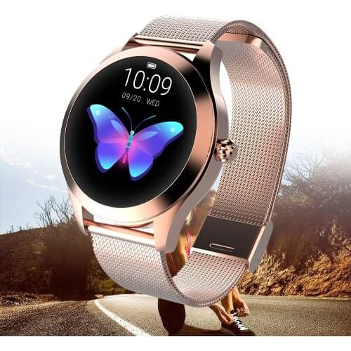 Sport Waterproof Smart Watch Women Lovely Bracelet Heart Rate Monitor Sleep Monitoring Smartwatch Connect IOS Android PK S3 band