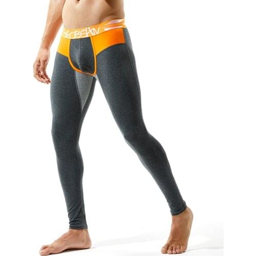 Thermal Underwear Men Long Johns Hombre Warm Male Leggings Sexy Pouch Long Thermal Pants Cotton Youth Winter Ropa Termica 2018