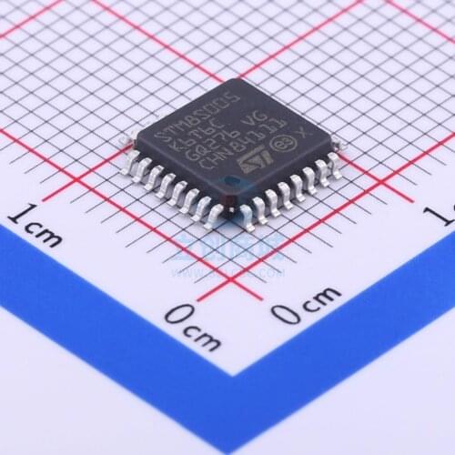 5Pcs/lote STM8S005K6T6C STM8S005 Qfp328-bit MCU