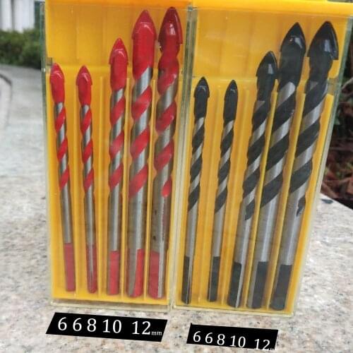 6/6/8/10/12mm Multi Purpose Ceramic /Wall/ Glass /Cement/Stone Hole Opener for Masonry Tile Metal Drilling