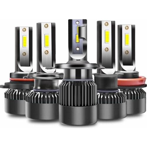 Car Headlight H1 H4 H7 Led Auto Fog Light H8 H11 9005 Automotive Bulbs 9006 9012 Mini Canbus Lamps 10000LM Super Bright 12V