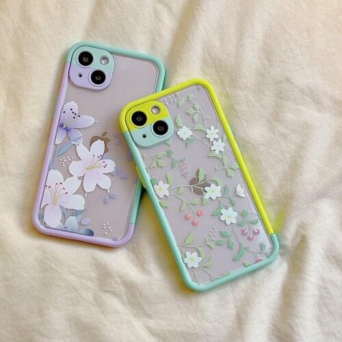 Scarf Neck Straps Lanyard for Keys Belt Hang Chain Key ID PASS Card Phone Strap Floral Heart Love Buckle Keychain Phone Chain