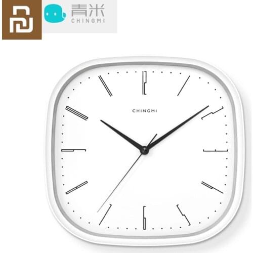 New Youpin Chingmi QM-GZ001 Wall Clock Ultra-quiet Ultra-precise Famous Designer Design Simple Style For Free Life