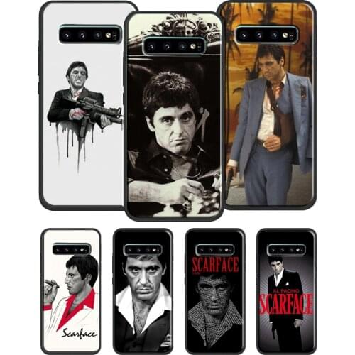 Scarface Tony Montana Film Phone Case For Samsung Galaxy S21 Ultra S20 FE S8 S9 S10 Plus S10e Note 10 9 Note 20 Ultra