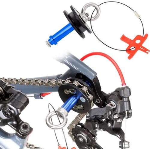 Dummy Hub Bicycle Bike Chain Keeper Holder Sleeping Hub Chain Washing Cleaning Tool Wheel MTB Mountain Rode Bike Bicycle Parts