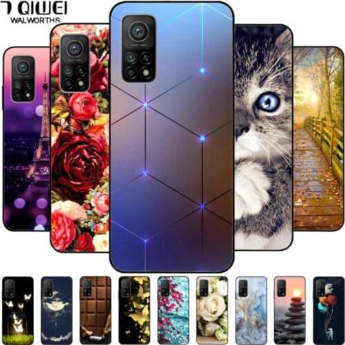 For Xiaomi Mi 10T Pro Case Phone Cover Silicone Soft Back Cases for Xiaomi Mi 10T Case TPU Funda for Mi10T Pro 5G 10 T Cover