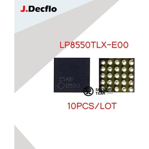 JDecflo 10PCS Original LP8550 LP8550TLX-E00 D688 BGA Chipset LCD Backlight Driver IC For MacBook Air A1466 U7701 IC On Mainboard
