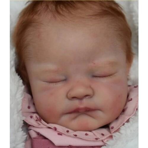 NPK 22Inch Limited Edition Reborn Doll Kit August with COA Popular Kit Lifelike Touch