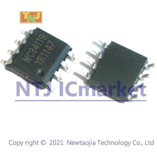 50 PCS MC34119DR YR SOP-8 MC34119D MC34119 34119 Low Power Audio Amplifier IC CHIP