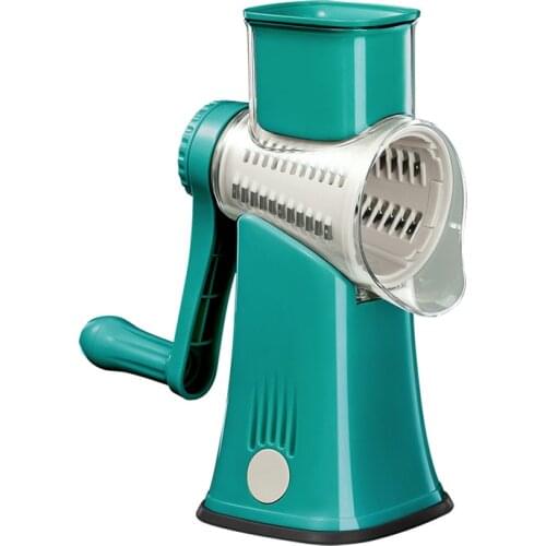 Nordic Kitchen Must-have Multi-function Drum Cutter, Household Hand-cranked Vegetable Cutter, Potato Grater, Fruit Slicer