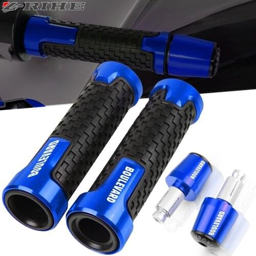 Motorcycles Accessories 7/8" 22MM Handlebar Hand Grips Handle Bar End Cap Plug FOR SUZUKI BOULEVARD C90 S50 S83 2005 2006 2007