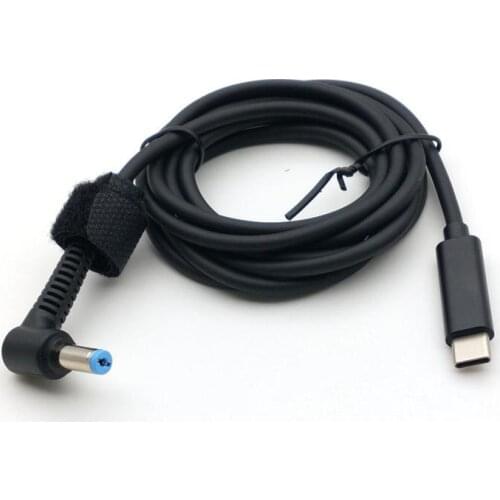 DC USB Type C to 5.5x1.7 Male Plug Converter USB C PD Charging Cable Cord New