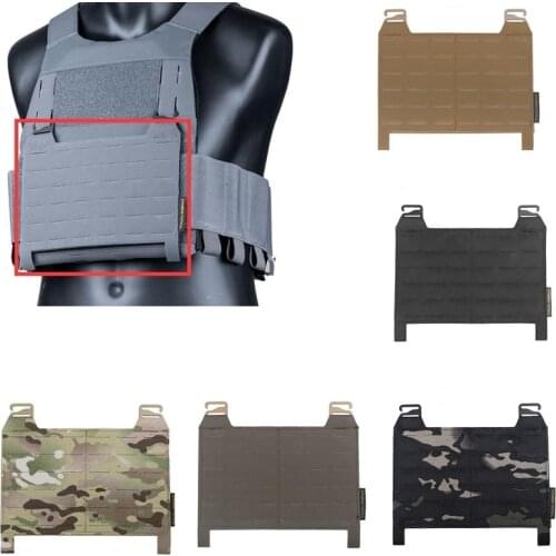 Tactical Vest Laser Cutting Process Fcsk Vest MOLLE Adapter Plate