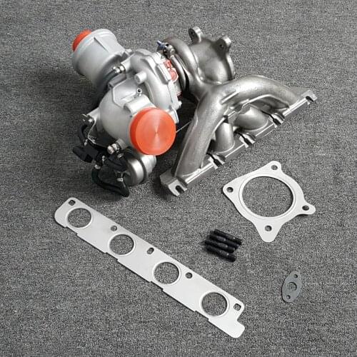 Billet 6+6 Upgraded k03-0106 F23L Turbo Charger Kit For AUDI A4 B7 B8 2.0 TFSI BWE/BUL 220/200HP 06D145701G