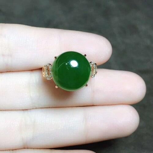 18k gold and Tianbiyu ringh1