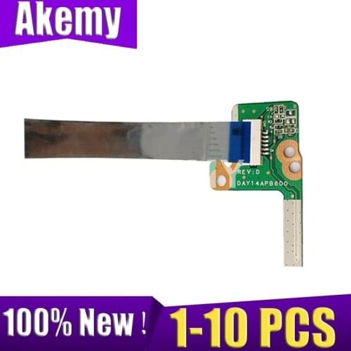 1-10 PCS New Akemy original laptop power button board For HP Pavilion 14-P 15-P 17-P DAY14APB6D0 switch board with cable