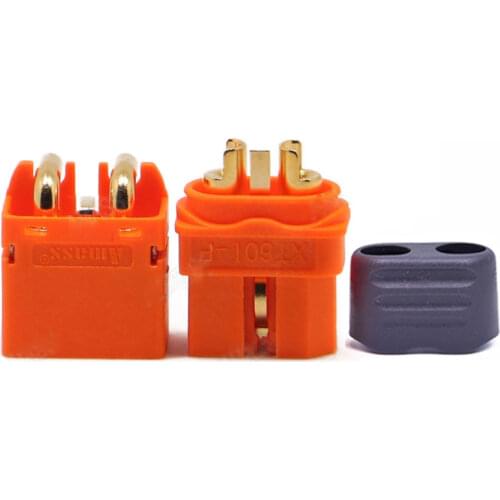 10pcs Amass XT60I-F XT60IPW-M Connector 2+1 w/ Signal Pin Plug Plate and Horizontal Type Female/Male Plug for RC Model SparePart