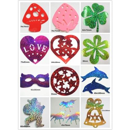 Large holiday party DIY decoration sequins wedding Christmas handmade dress sequins pendant accessories PVC sequins