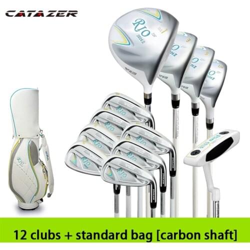 Catazer Golf Clubs Golf Court Practice Clubs Golf Ladies Clubs Full Set of Clubs Half Set of Clubs