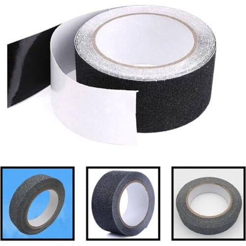 Black Anti Slip tape Bath Mat Grip Stickers Non Slip Shower Strips Flooring Safety Tape Mat Pad Anti Skid Adhesive Tapes HotSale