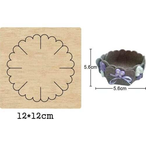 Diy flower pot wooden die 2020 Crafts Scrapbooking Stencil Cutting Dies