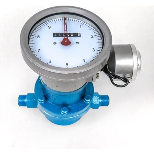 Diesel fuel flow meter oval gear flow meter digital flow meter display stainless steel