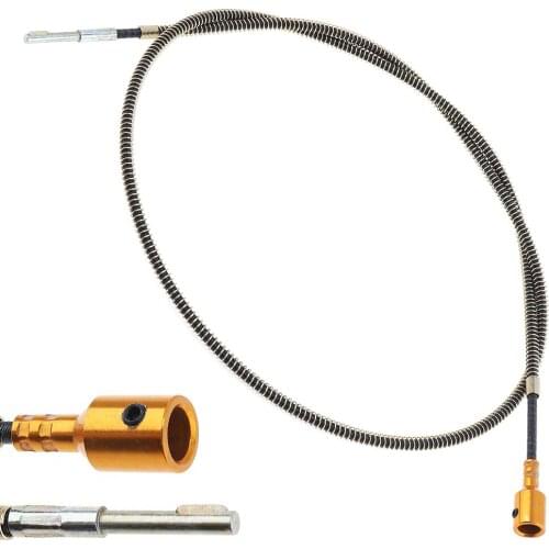 Flexible Shaft Inner Core Flex Shaft Tube Core with 8mm Chuck and Titanium plated Spring for Table Grinder / Electric Drill