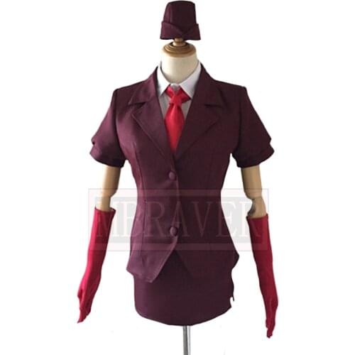 Angels of Death Catherine Ward Uniform Cosplay Costume Halloween Outfit Custom Made Any Size
