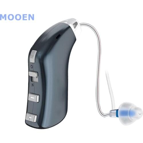 Best Ear Aid Rechargeable Hearing Aid BTE Hearing Aids Ear Listening Device Adjustable Tone Hearing Amplifier Hear Aid Super Ear