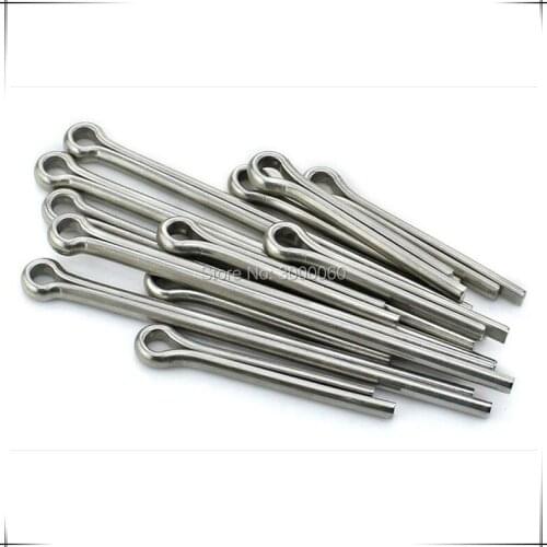 M2.5 M3 M4 Metric Size Stainless Steel 304 DIN94 U Shaped Hairpin Cotter Split Pins 200pcs/lot