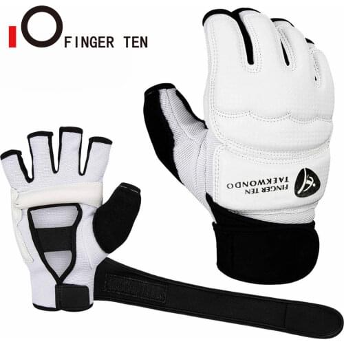 Pro Punching Half Finger Boxing Gloves for Men Training Fight Kickboxing Gel Sparring Muay Thai Style Heavy Bag Drop Shipping