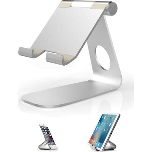 270° Aluminum Alloy Desktop Holder Tablet Rotatable Foldable Stand for Samsung Galaxy IPad Pro 10.5/9.7/12.9 IPad Pro 4 Stand
