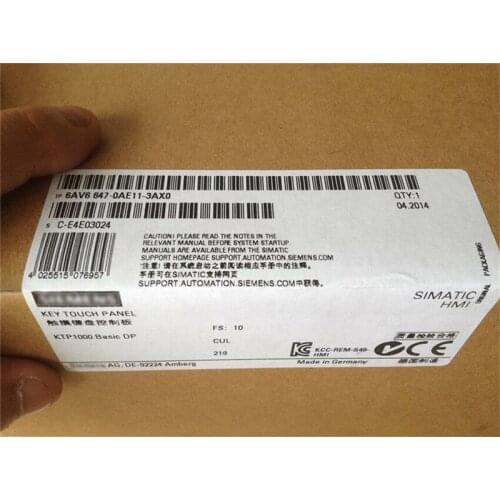 New 6AV6647-0AE11-3AX0 Touch Panel 6AV6 647-0AE11-3AX0 6AV66470AE113AX0