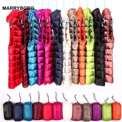 New Winter Women 2018 90% White Duck Down Vest Coat Female Casual Ultra Light Down Jacket Long Sleeve Lady Outwear Plus Size