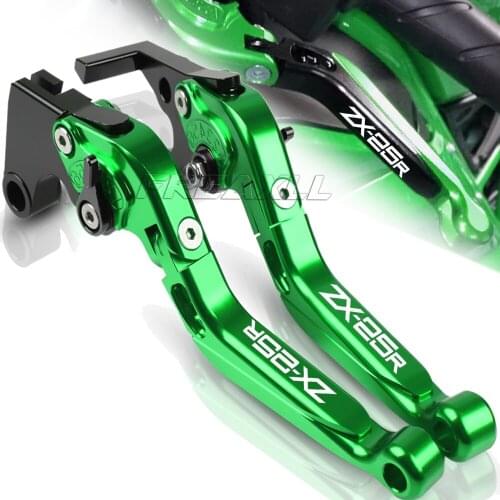 Motorcycle Adjustable Folding Extendable Brake Clutch Levers Accessories For KAWASAKI Ninja zx 25r ZX-25R 2020-2021 2020 2021