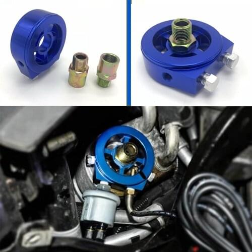 Universal Oil Pressure Gauge Oil Temp Meter Accessories Oil Cake Filter Sandwich Plate Pressure Temperature Gauge Sender Sensor