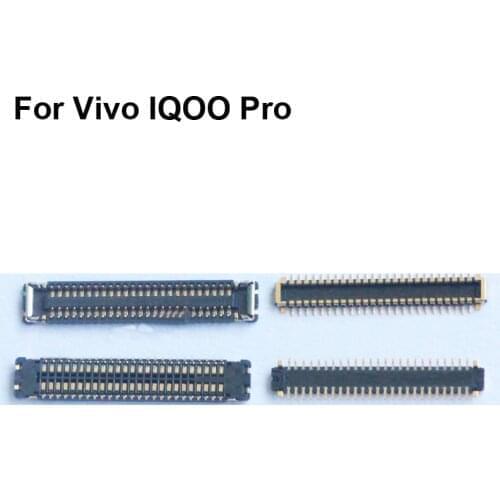 2pcs For Vivo IQOO Pro LCD display screen FPC connector For Vivo IQ OO Pro logic on motherboard mainboard IQ00 Pro