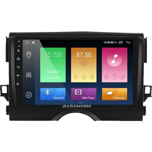 AISINIMI Android 10 Car Dvd Player navigation For Toyota REIZ MARK X 2010 2015 car radio Car Audio Gps Multimedia Stereo Monitor