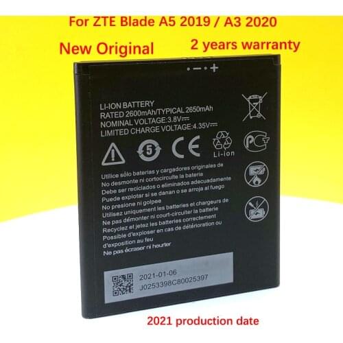 2650mAh Li3826T43P4h695950 For ZTE Blade A5 2019 Battery Mobile Phone With Track Code