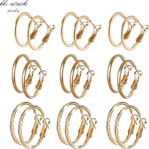 Серьги-кольца Bls-Miracle China At AliExpress